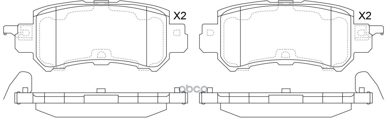

Колодки Тормозные Дисковые Задние К-Т Mazda Cx-5 2.0 2012 - По Наст. Время Mazda Cx-5 2.5