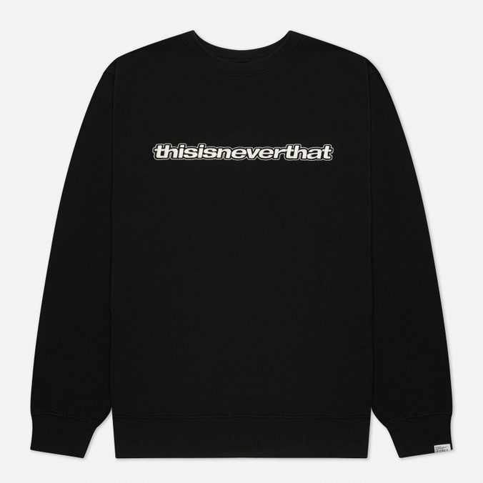 

Свитшот мужской thisisneverthat TN21SSW001 черный S, TN21SSW001