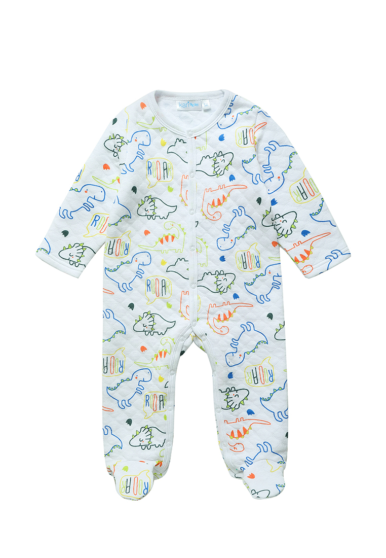 Комбинезон детский Kari baby AW23B09503508, белый, 80