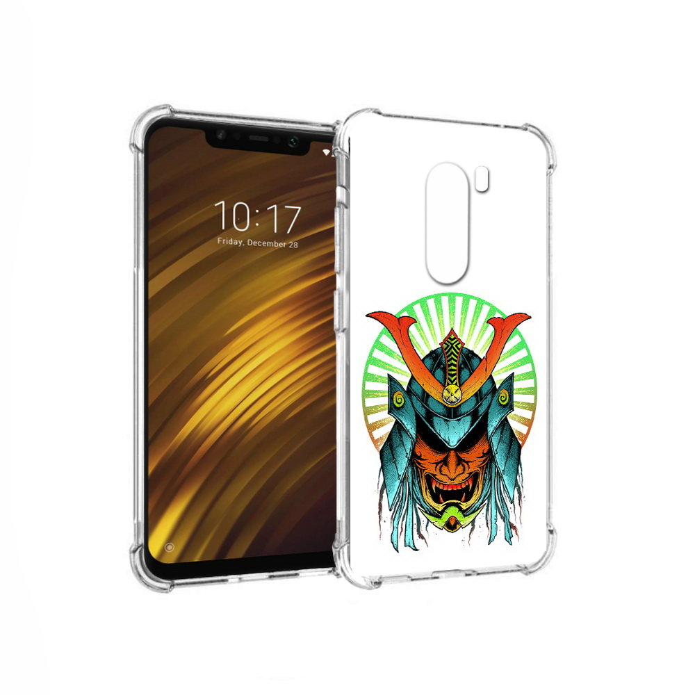 

Чехол MyPads Tocco для Xiaomi Pocophone F1 ешимитсу рисунок (PT116503.308.345), Прозрачный, Tocco