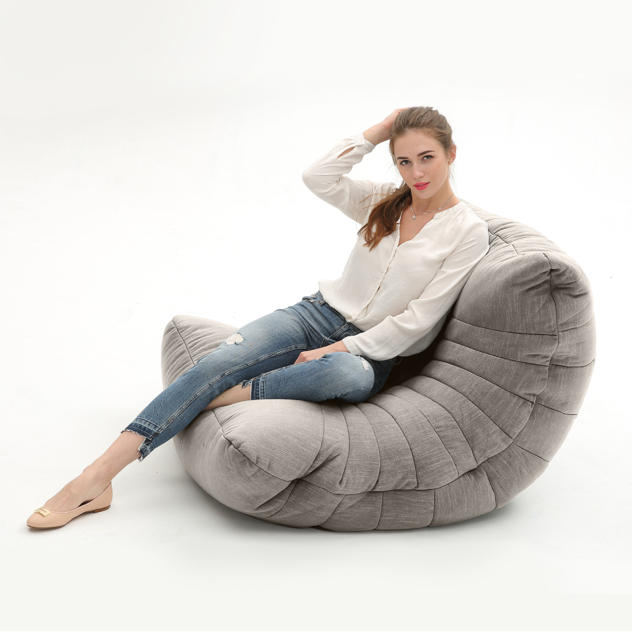 Современное кресло в стиле лофт aLounge - Acoustic Sofa - Keystone Grey (шенилл, серый)