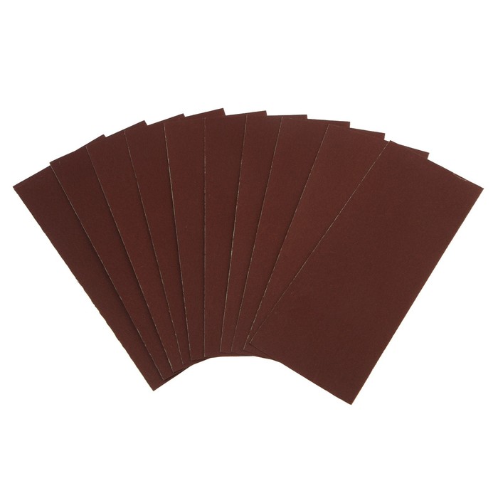 

Шкурка шлифовальная в листах ТУНДРА, на бумажной основе водост., 115 х 280, Р240, 10 шт.