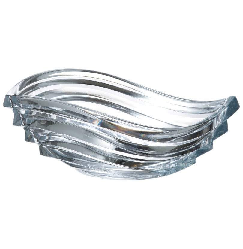 

Ваза для фруктов 30 см Crystalite Bohemia "Вэйв /Без декора" / 084148