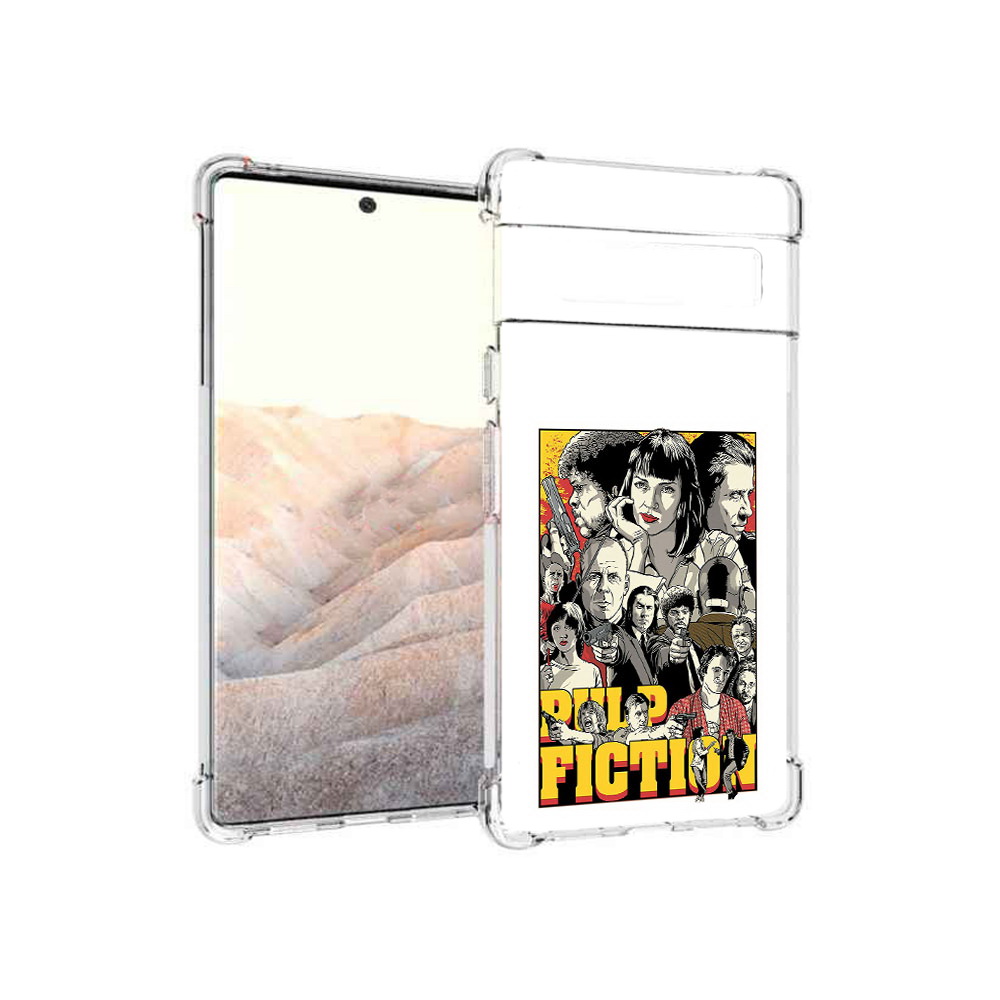 

Чехол MyPads Tocco для Google Pixel 6 Pro комикс картинка, Прозрачный, Tocco