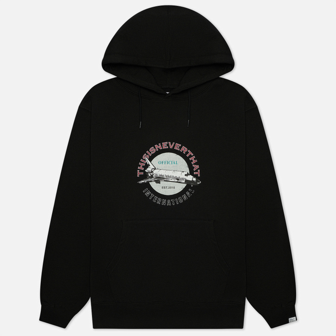 

Худи мужское thisisneverthat TN21SHS004BK черное XL, TN21SHS004BK
