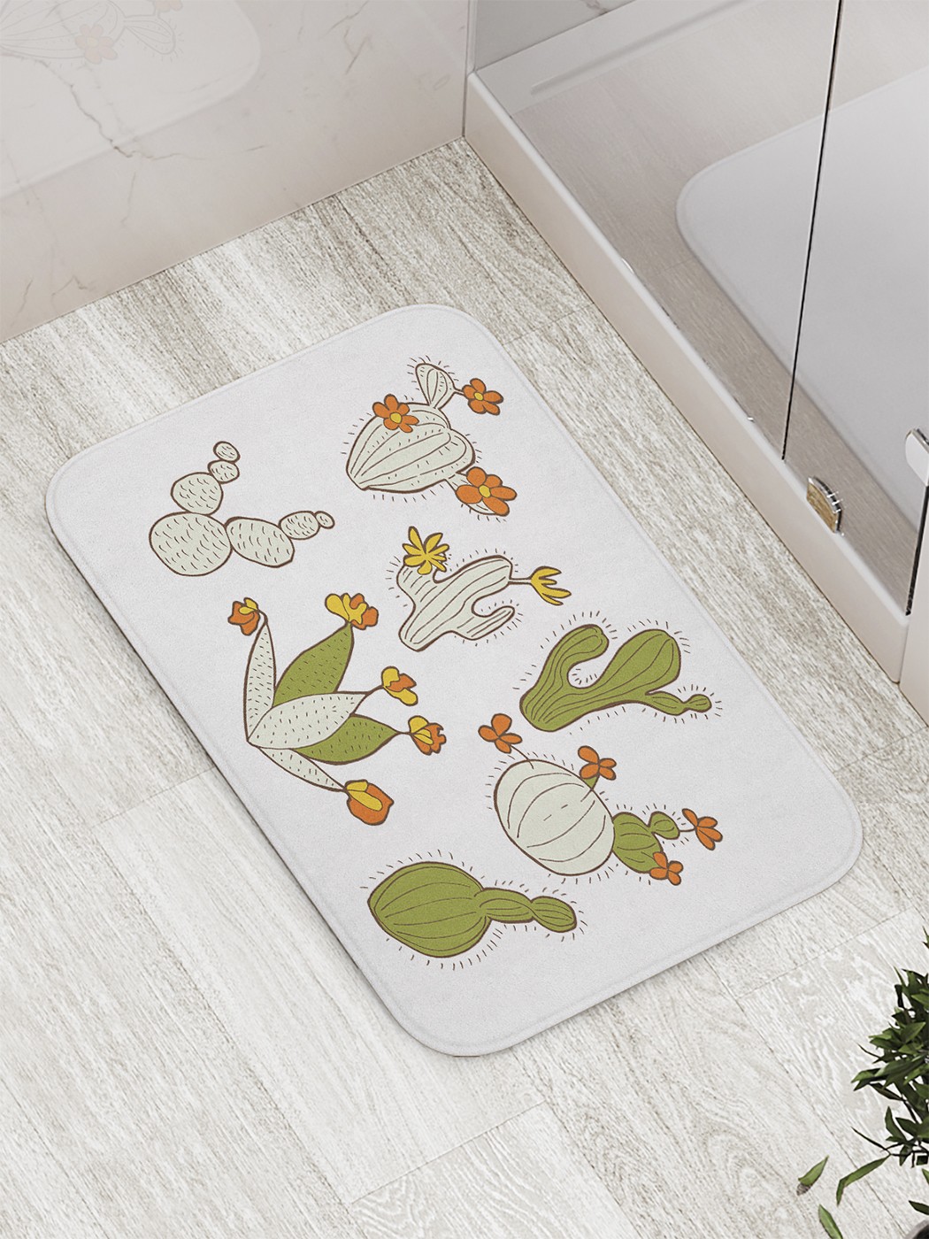 

Коврик противоскользящий для ванной, сауны, бассейна, 77х52 см bath_59459 JoyArty