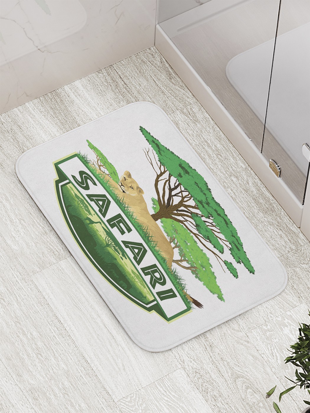 

Коврик противоскользящий для ванной, сауны, бассейна, 77х52 см bath_59398 JoyArty