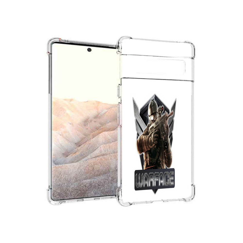 

Чехол MyPads Tocco для Google Pixel 6 Pro игра про войну, Прозрачный, Tocco