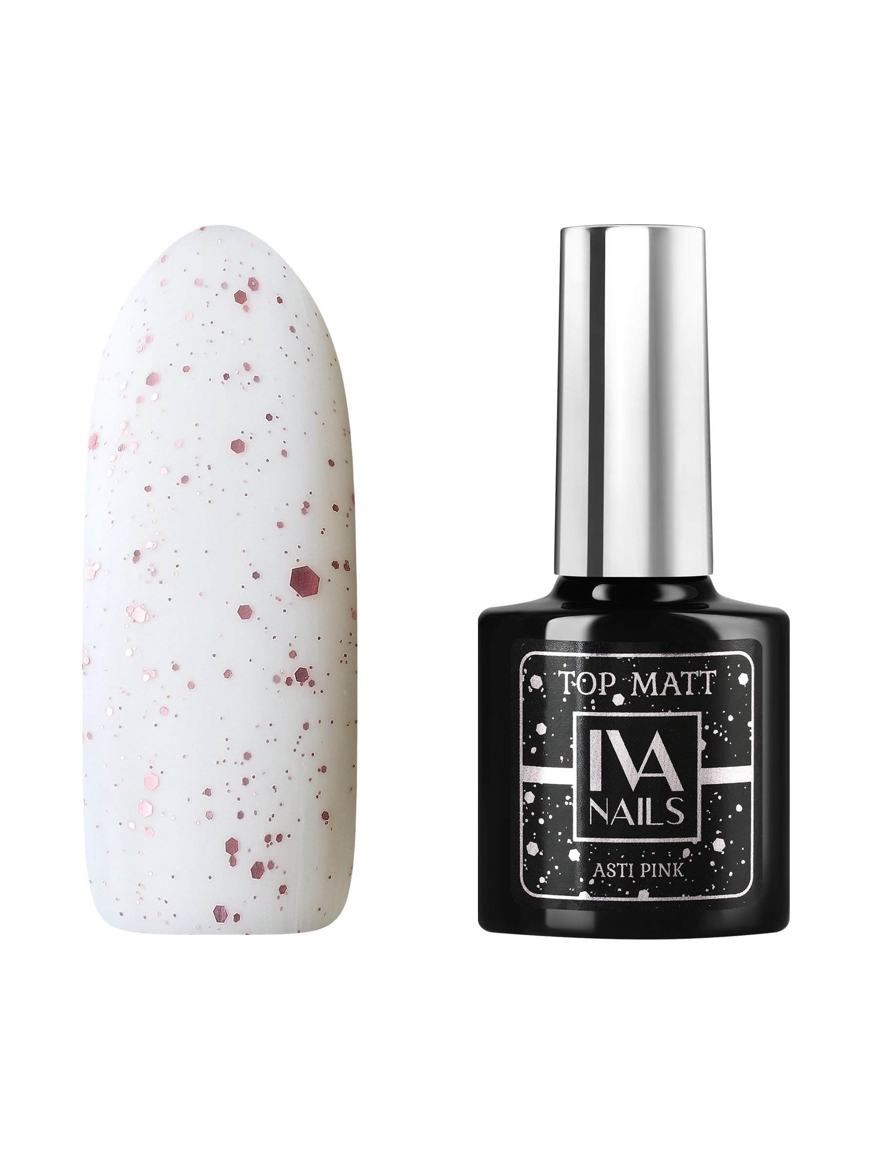 Топ IVA nails Asti Pink 8мл волшебство проснись