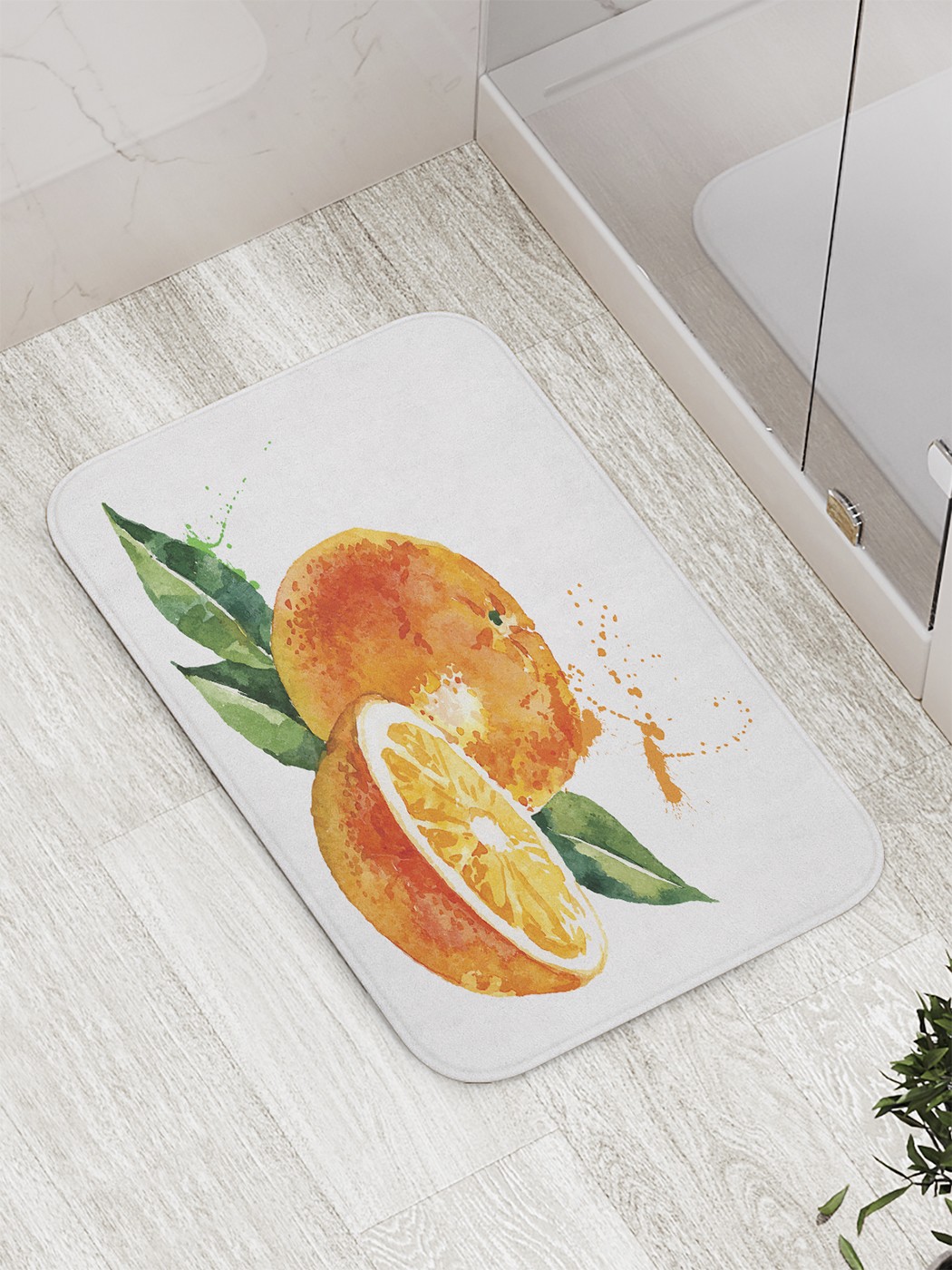 

Коврик противоскользящий для ванной, сауны, бассейна, 77х52 см bath_59386 JoyArty