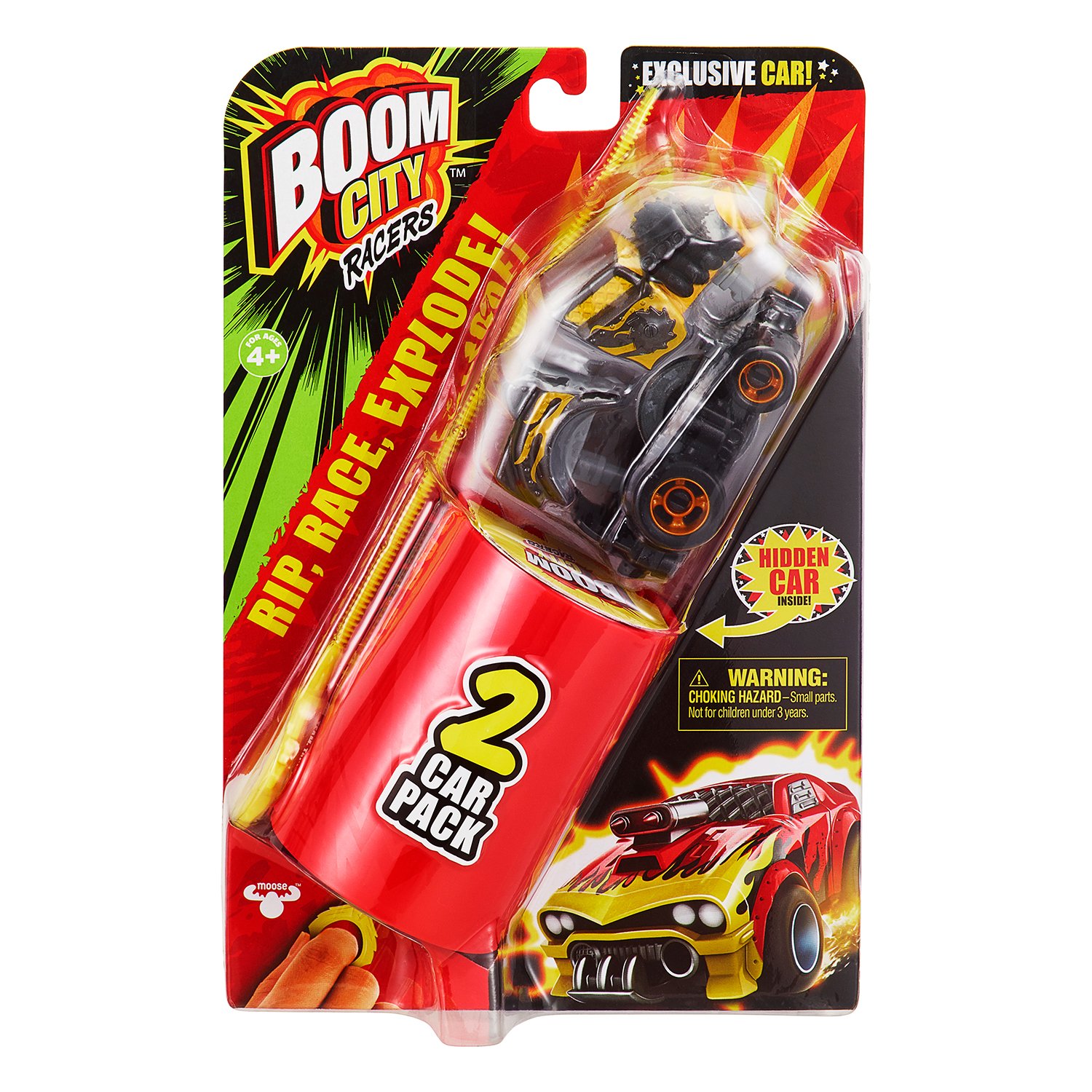 

Машинки 2 шт. Boom City Racers - ROAST'D