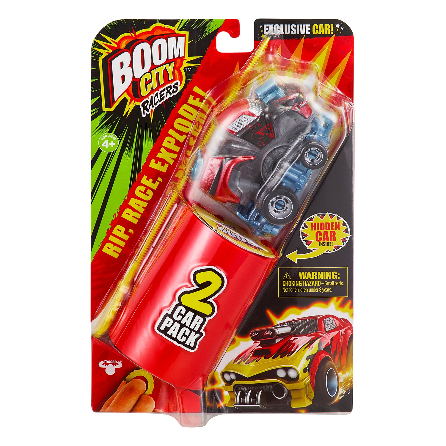 

Машинки 2 шт. Boom City Racers - BOOM YAH