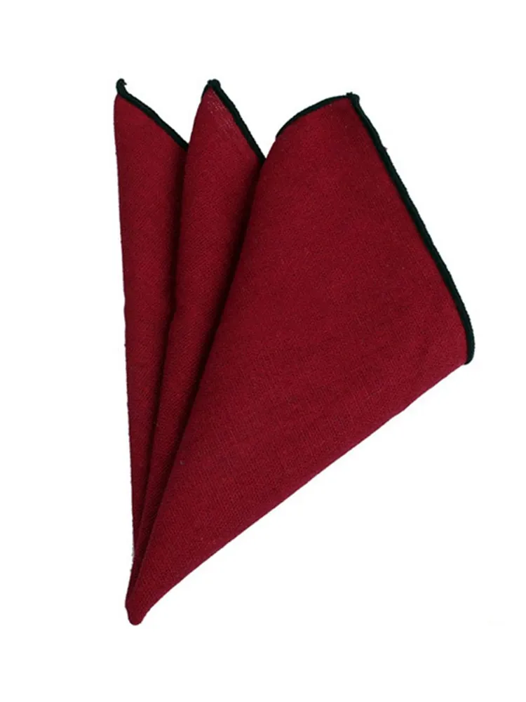 

Нагрудный платок мужской 2beMan PG-COLORCOTON бордовый, PG-COLORCOTON