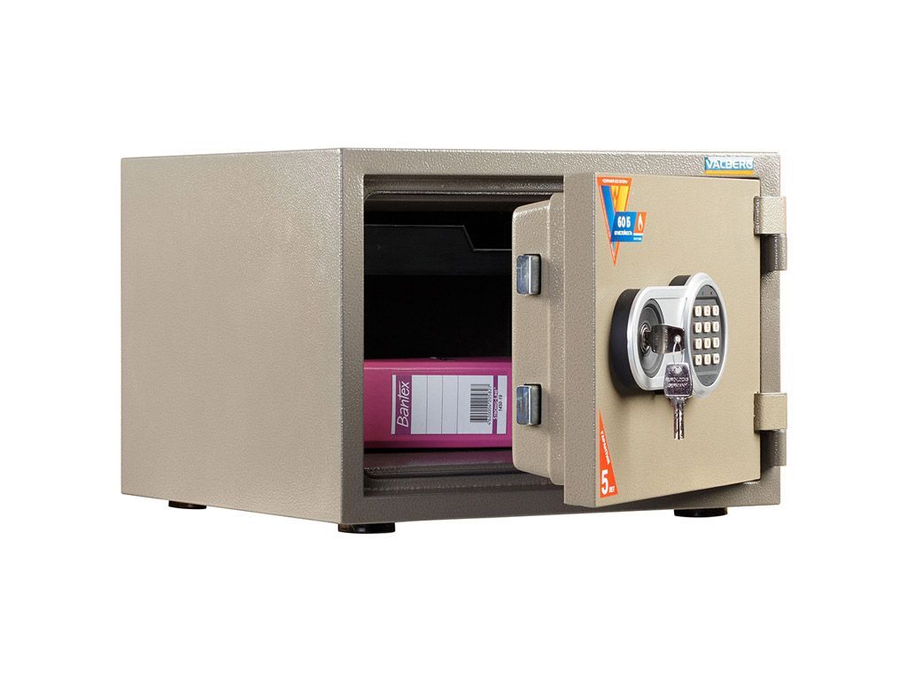 

Сейф огнестойкий SAFEBURG FRS-32 EL для денег и документов, Бежевый, FRS-32 EL