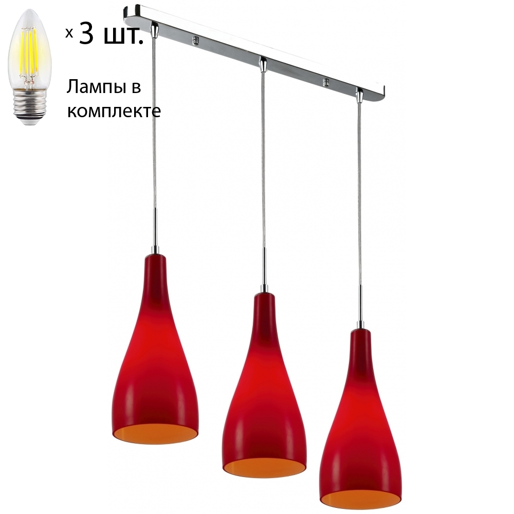 

Подвесной светильник с лампочками Wertmark WE210.03.176+Lamps