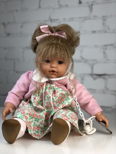 фото Кукла lamagik сьюзи в светлом платье и розовой кофточке 47см 47012b