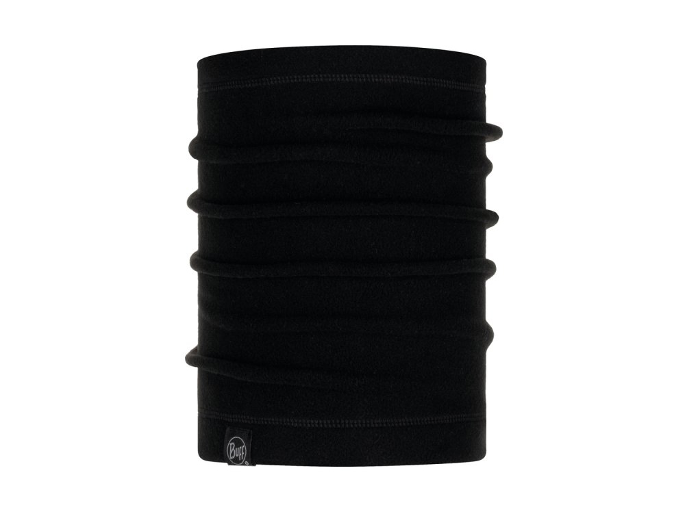 фото Шарф-труба buff polar neckwarmer, solid black, one size