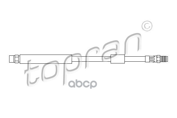 Шланг Тормозной (Замена Для Hp-500754755) topran арт. 500754001