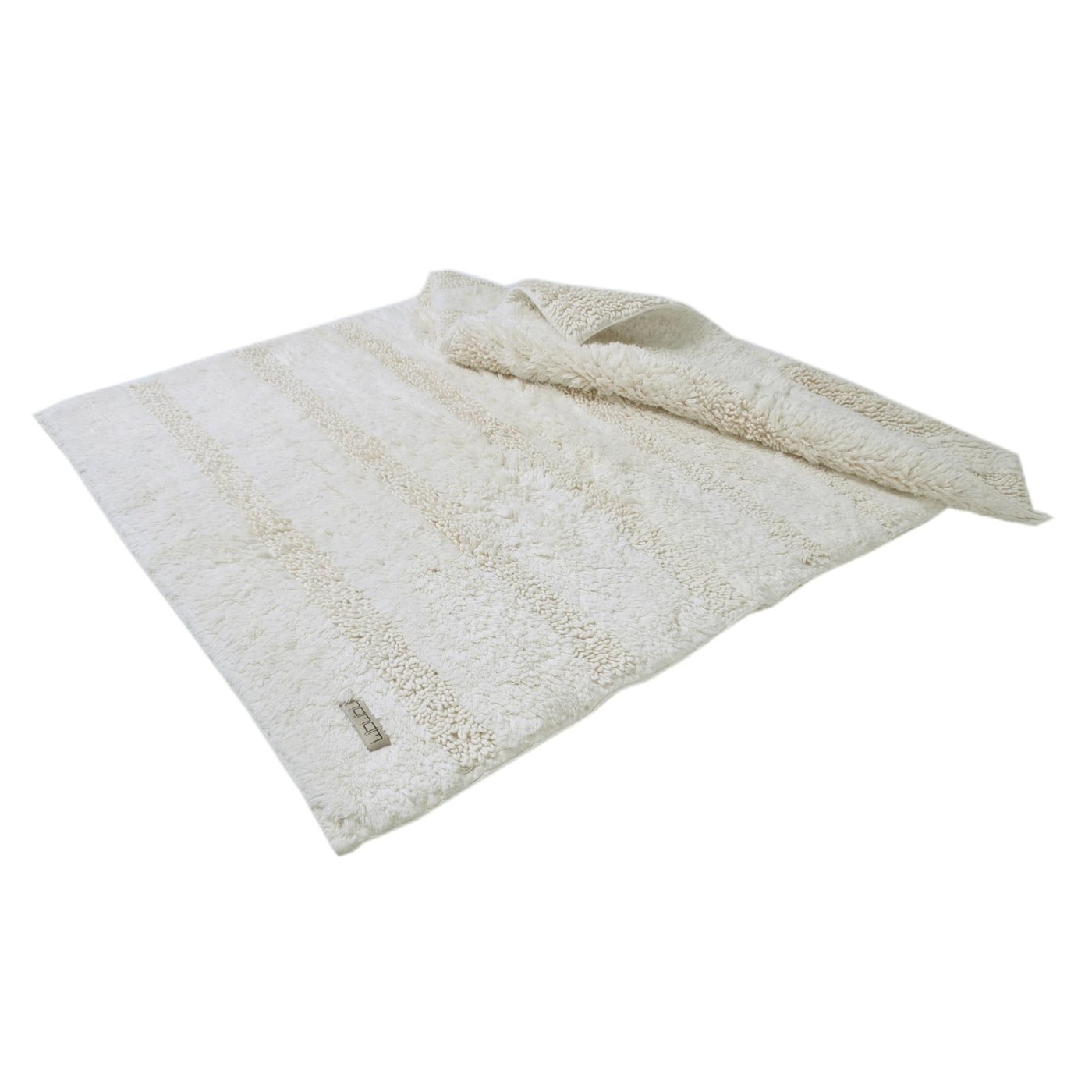 фото Коврики для ванной hamam, pera пушистые, 80x120 см, слоновая кость