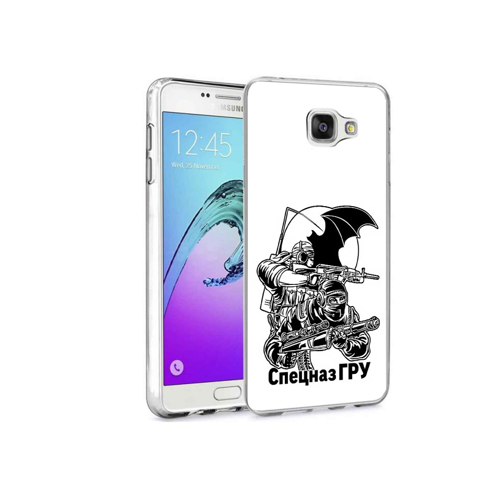 

Чехол MyPads Tocco для Samsung Galaxy A9 Pro спецназ гру (PT52968.556.618), Прозрачный, Tocco