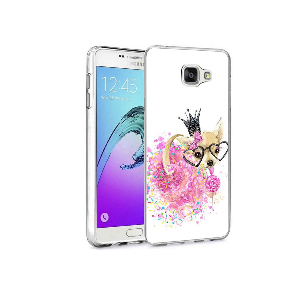 

Чехол MyPads Tocco для Samsung Galaxy A9 Pro сладкая принцесса (PT52968.556.606), Прозрачный, Tocco