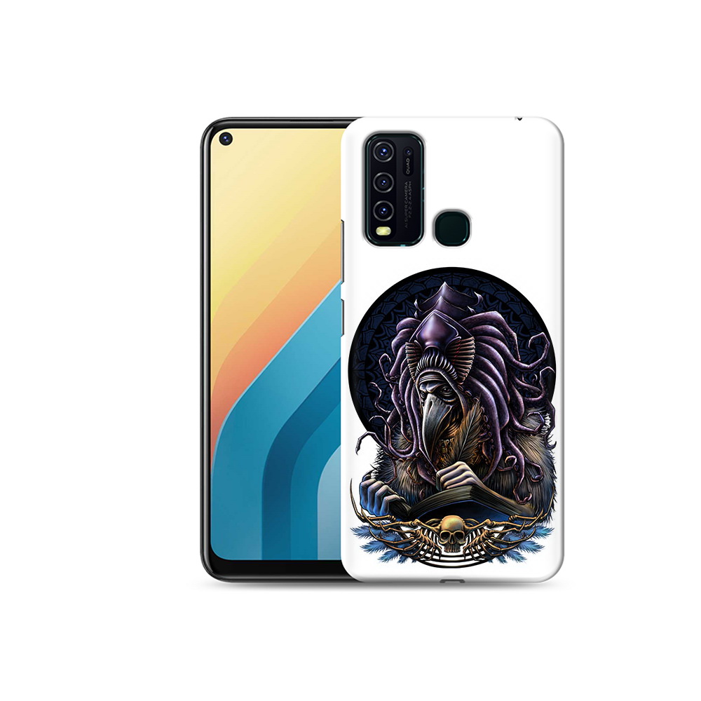 

Чехол MyPads Tocco для Vivo Y30 умный ворон (PT149334.437.650), Прозрачный, Tocco