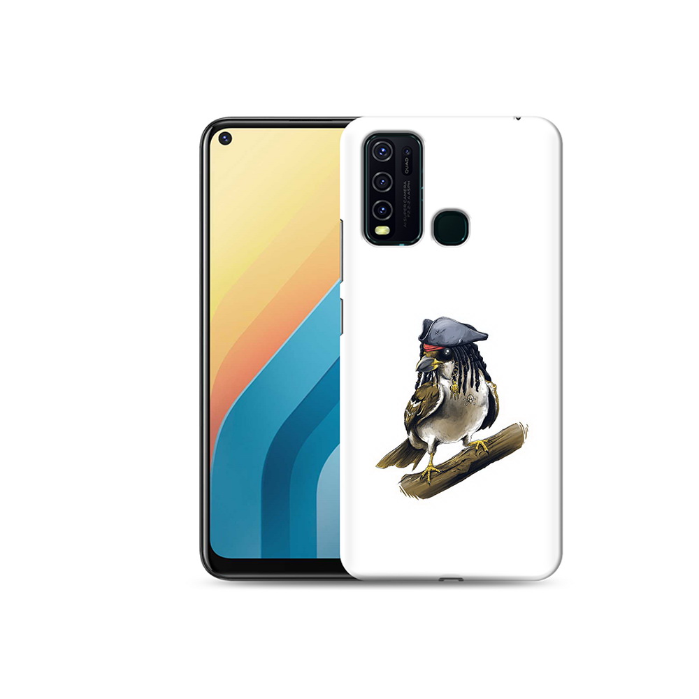 

Чехол MyPads Tocco для Vivo Y30 Джек воробей (PT149334.437.65), Прозрачный, Tocco