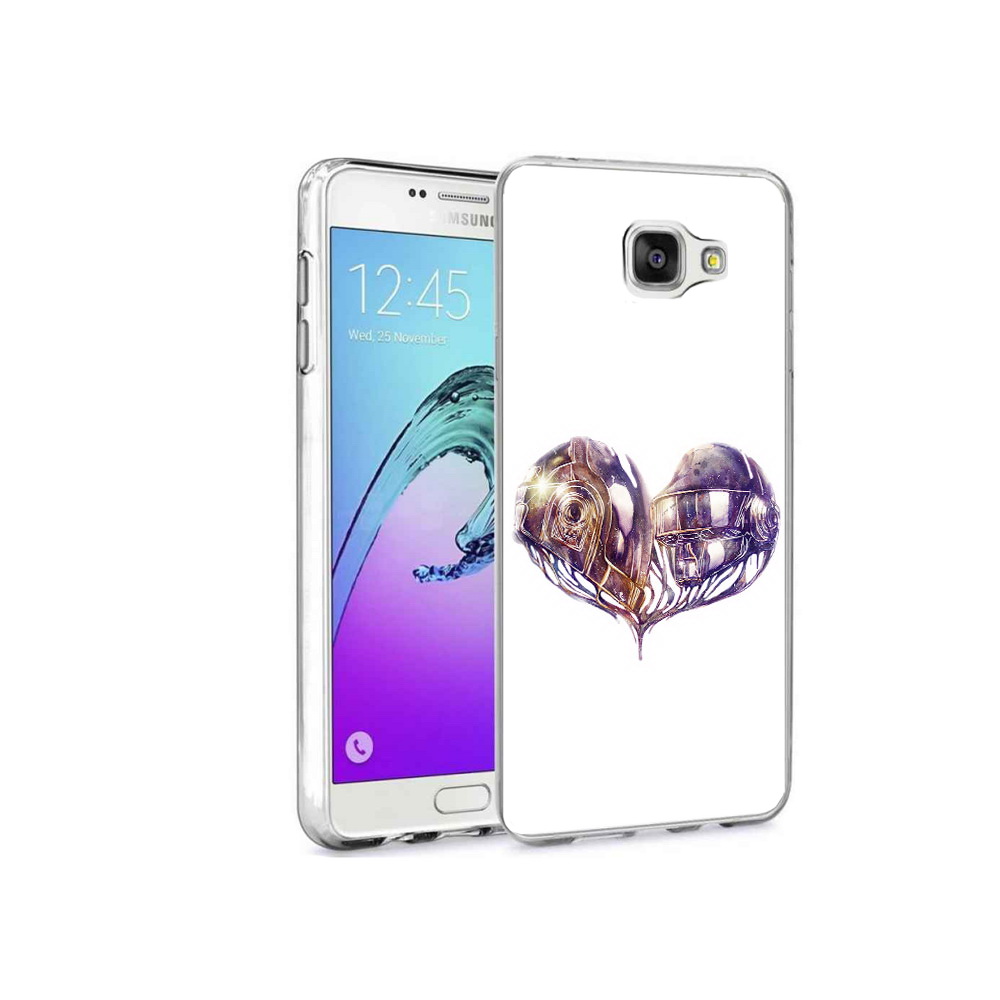 

Чехол MyPads Tocco для Samsung Galaxy A9 Pro сердце абстракция (PT52968.556.596), Прозрачный, Tocco