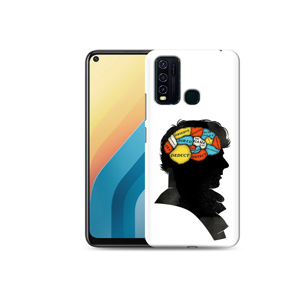 

Чехол MyPads Tocco для Vivo Y30 темный рисунок (PT149334.437.640), Прозрачный, Tocco