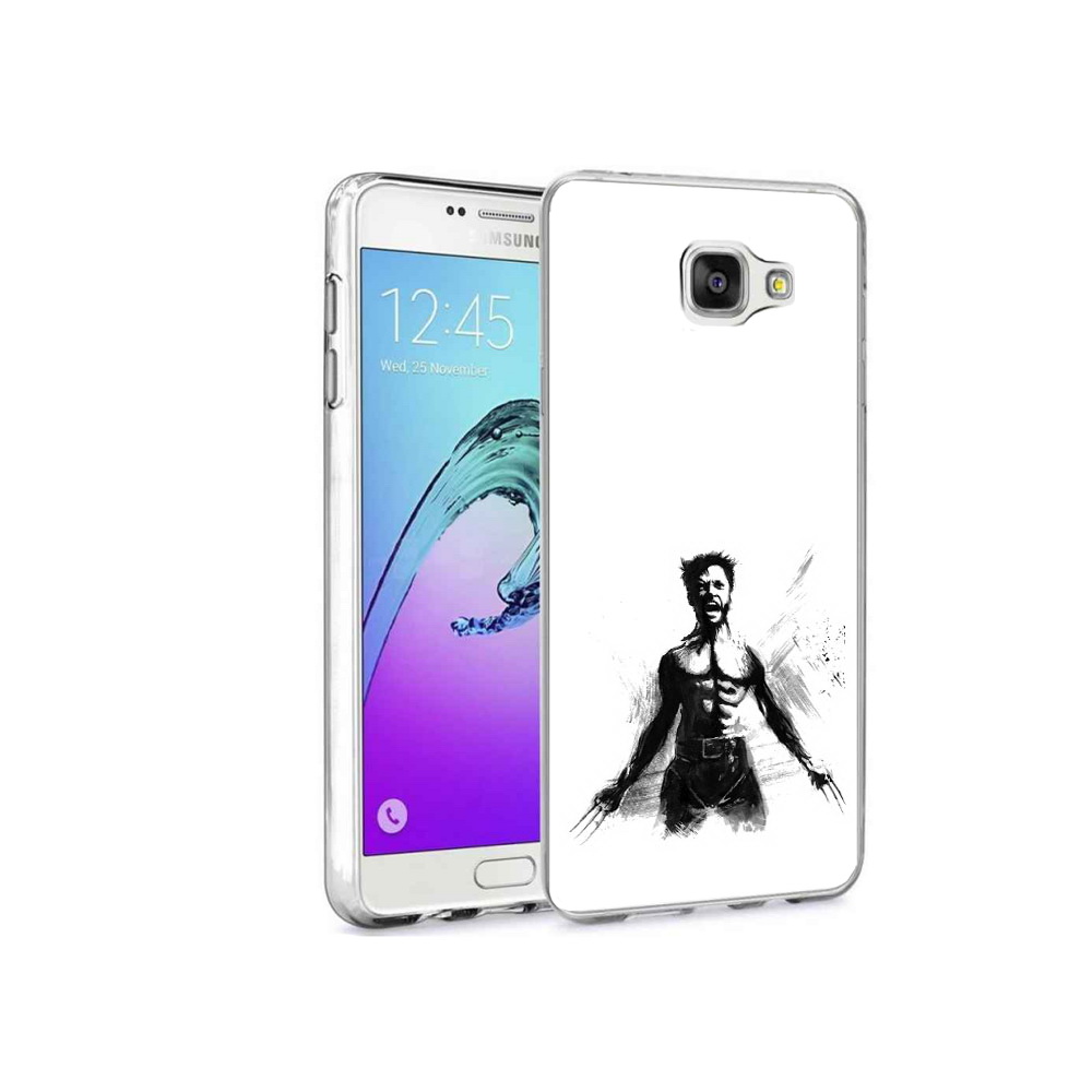 

Чехол MyPads Tocco для Samsung Galaxy A9 Pro росомаха (PT52968.556.587), Прозрачный, Tocco