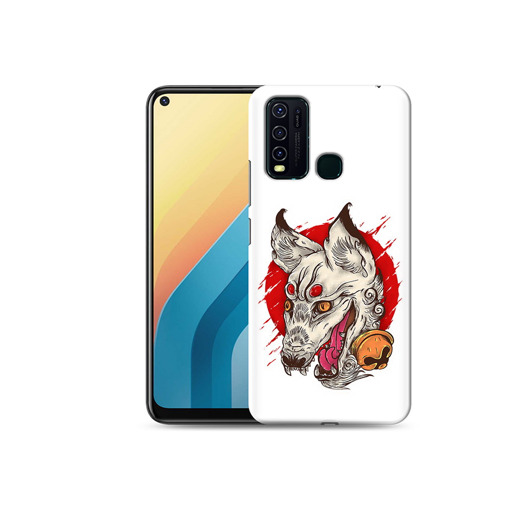 

Чехол MyPads Tocco для Vivo Y30 страшная собака (PT149334.437.627), Прозрачный, Tocco
