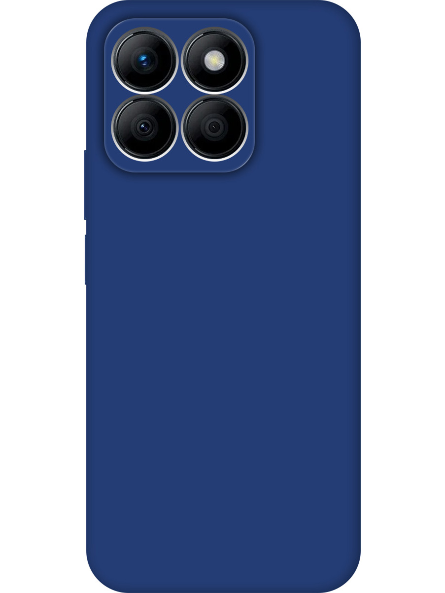 

Силиконовый чехол на Honor X8b матовый синий, 781973213