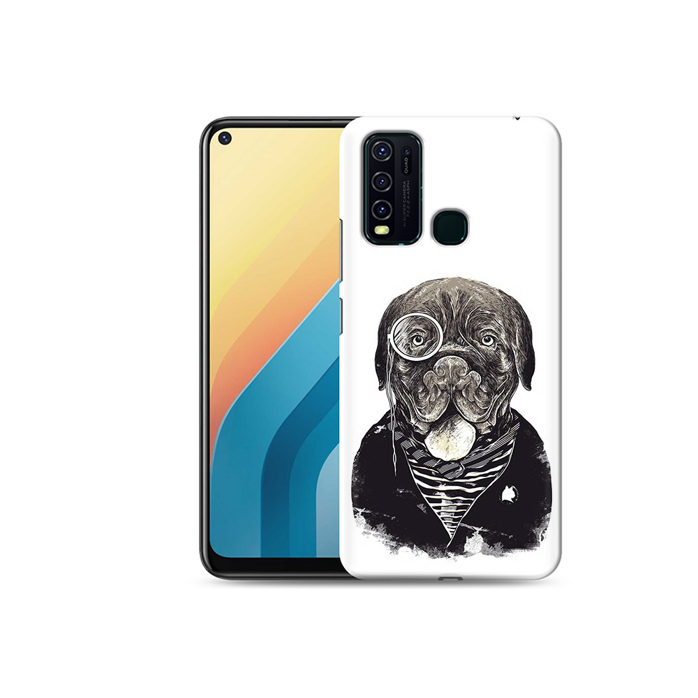 

Чехол MyPads Tocco для Vivo Y30 солидный песик (PT149334.437.615), Прозрачный, Tocco