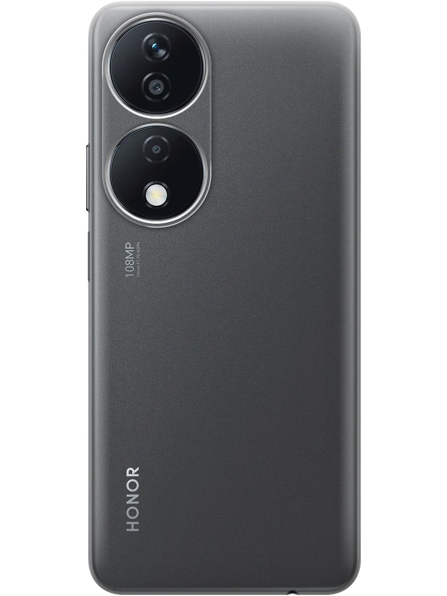 

Силиконовый чехол на Honor X7b прозрачный, 781972131
