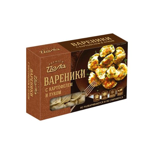 

Вареники Йола картофель-лук 600 г