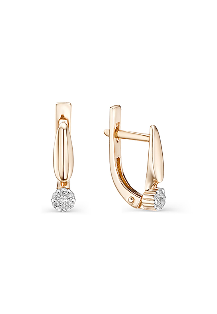 

Серьги из желтого золота с бриллиантом Kari Jewelry С112-599Бр, С112-599Бр