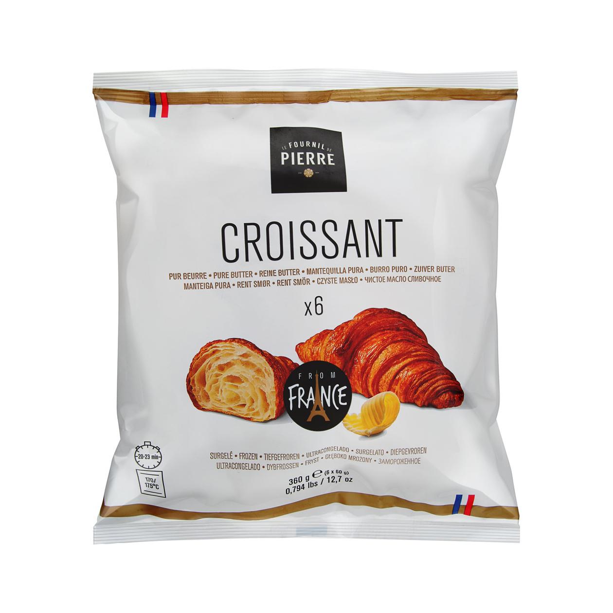

Круассан замороженный Bridor Le Fournil de Pierre 60 г x 6 шт