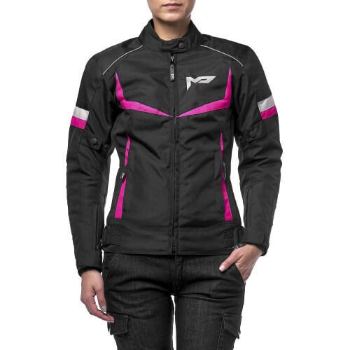 Куртка Moteq текстильная Astra black/pink 2XS