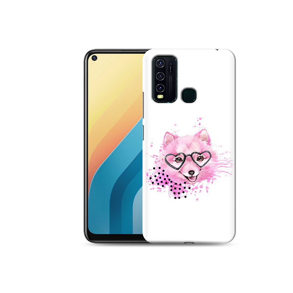 

Чехол MyPads Tocco для Vivo Y30 розовый волченок (PT149334.437.585), Прозрачный, Tocco