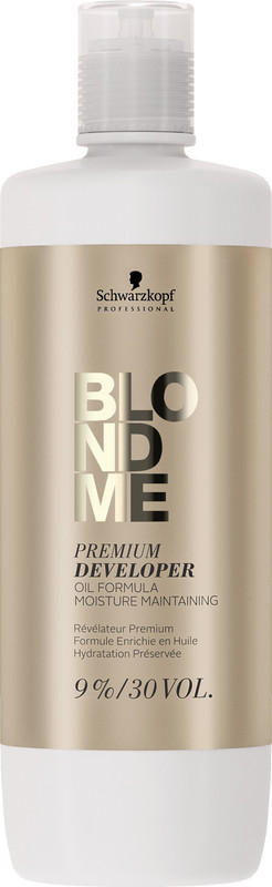 Проявитель Schwarzkopf Professional BlondMe Premium Oil Developer 30 vol 9% 1000 мл проявитель selective professional colorevo oxy 3% 1 л