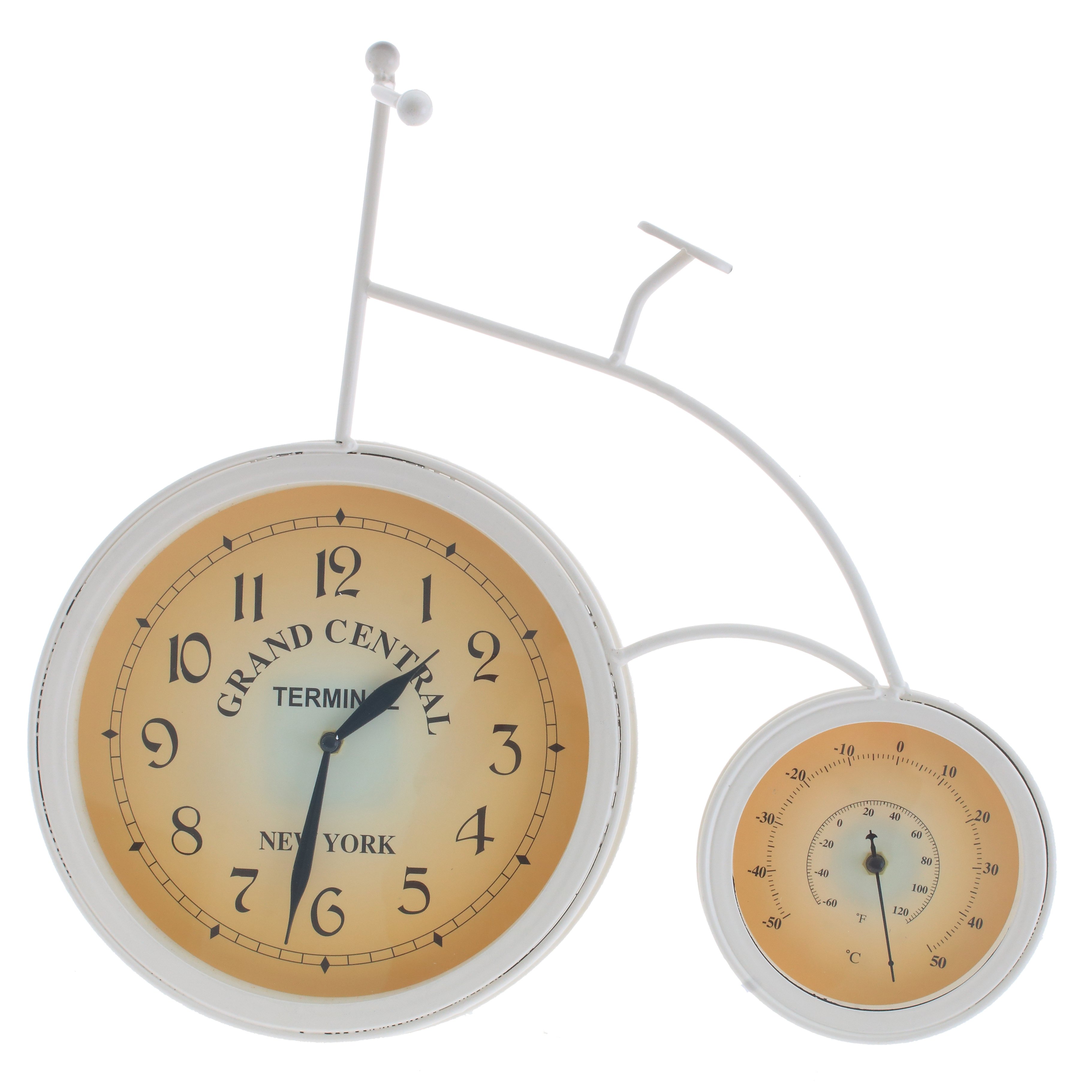 фото Часы настенные декоративные с термометром, 46*11*44 см, d 25/15 см, ksm-266188 remeco collection