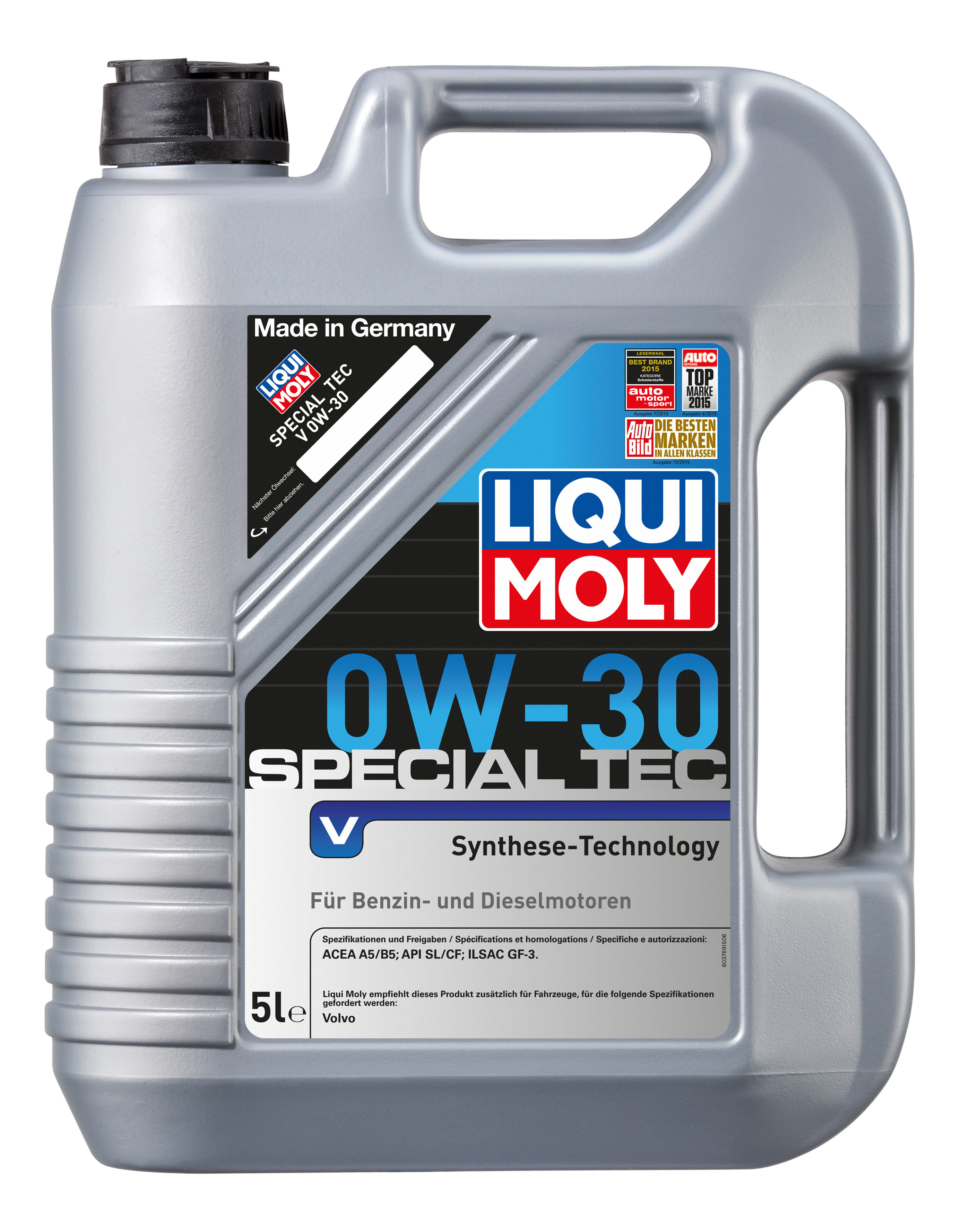 

Моторное масло Liqui Moly Special Tec V 0W30 5л