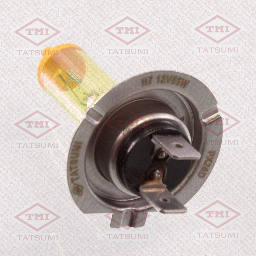 Лампа H7 12v (55w) Yellow TMI TATSUMI арт. TFN1005Y