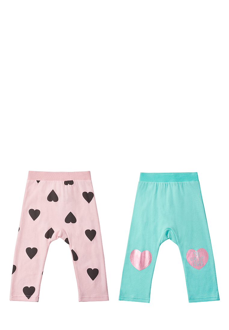 

Брюки детские Kari baby AW23B11003704, розовый, бирюзовый, 68, AW23B11003704