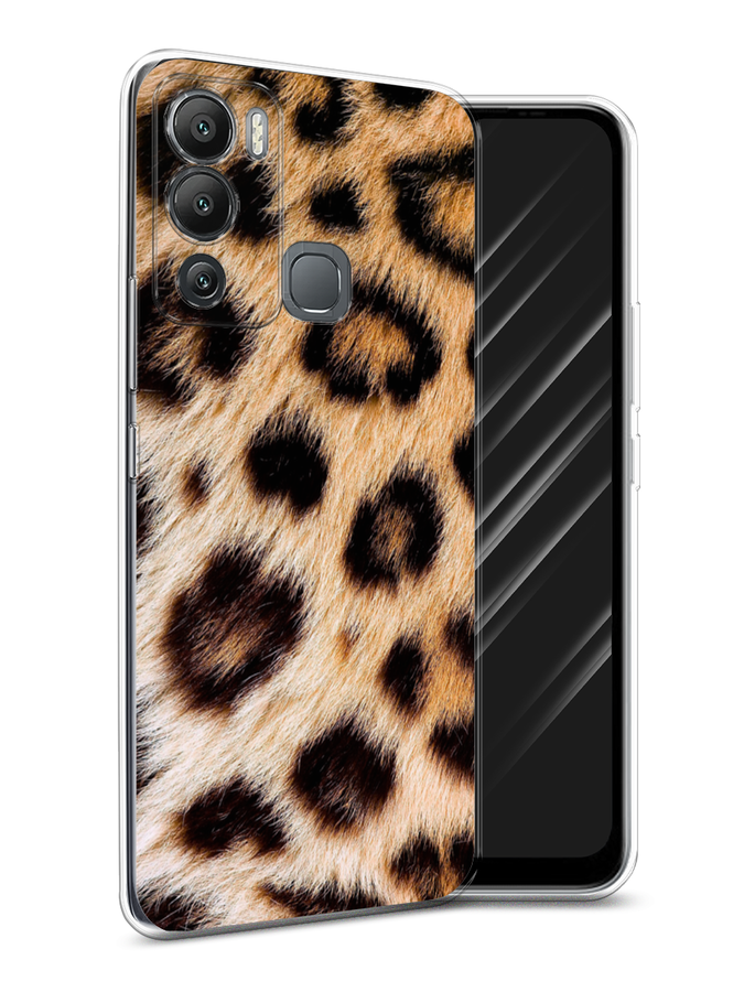 

Чехол Awog на Infinix Hot 12i "Леопардовый принт", Разноцветный, 3101250-3