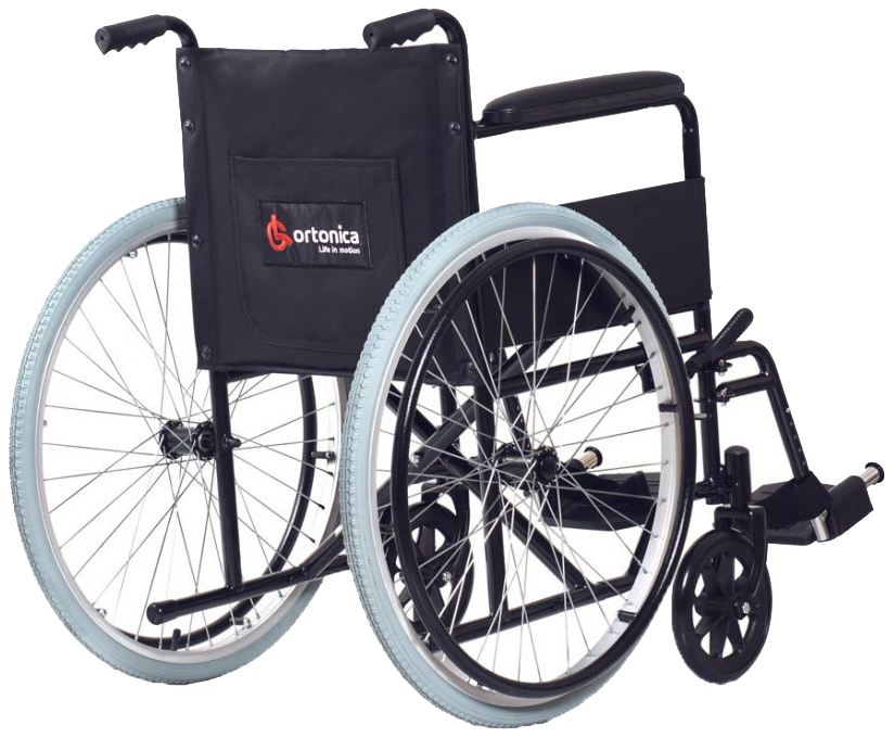 Купить Кресло-коляска Ortonica BASE 100 19 PU (48 см), черный