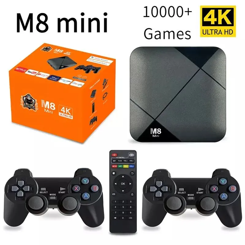 

Приставка 8/16bit Luckystore M8-mini для Dendy, PS One, Sega, 1000 игр, Черный, M8-mini