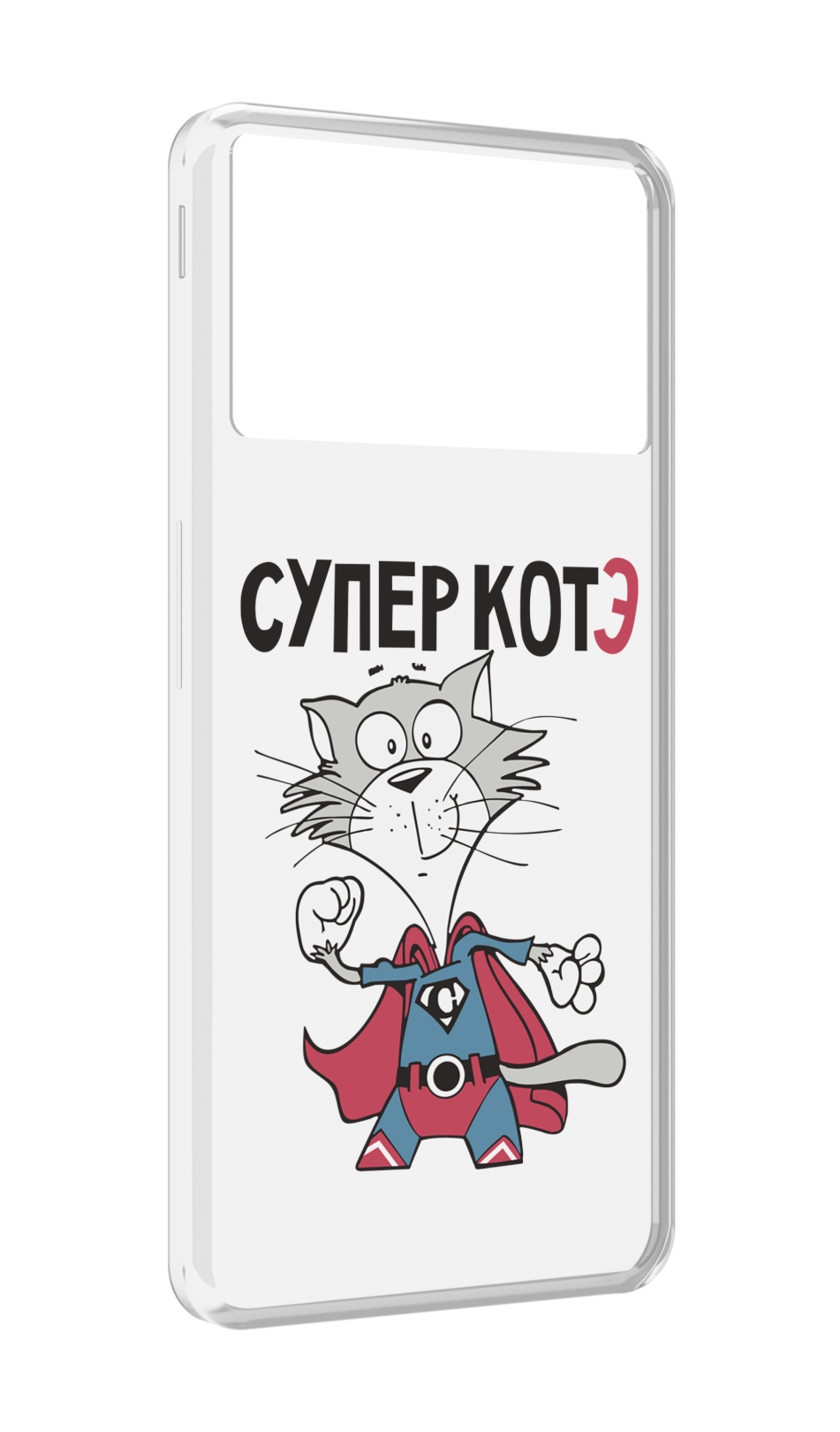 

Чехол MyPads супер-котэ для ZTE Nubia Z40S Pro, Прозрачный, Tocco