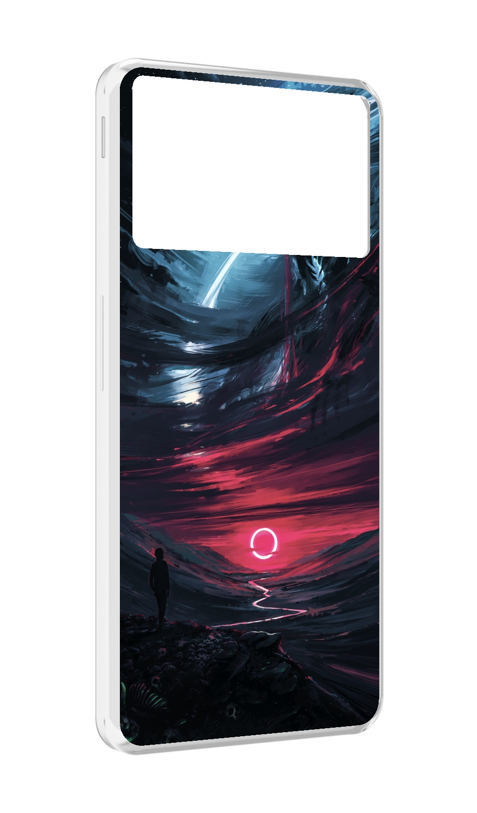 

Чехол MyPads страшный мир для ZTE Nubia Z40S Pro, Прозрачный, Tocco