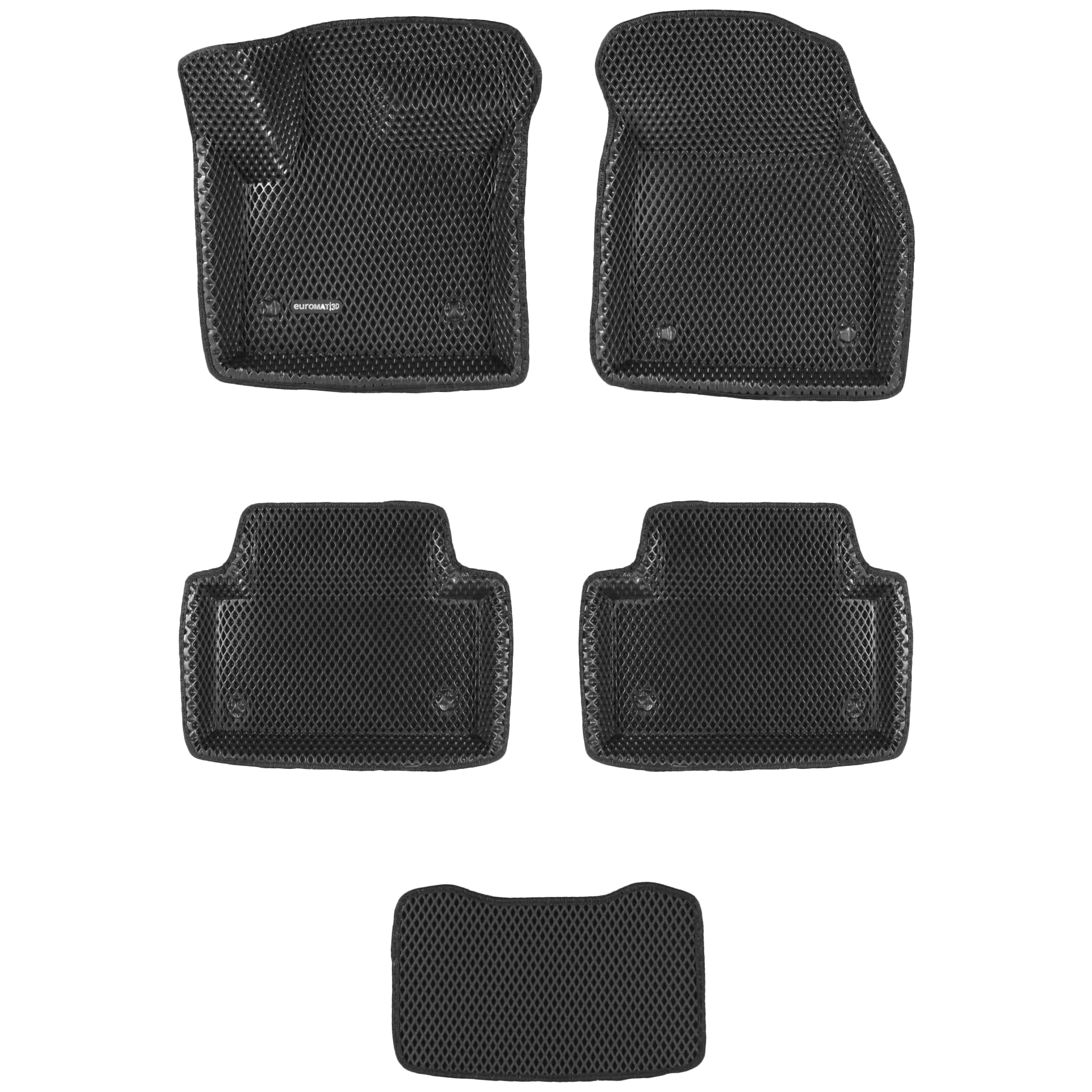 фото Euromat коврики в салон eva 3d euro-std land rover range rover evogue em3deva-003110